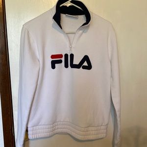 FILA half zip sweatshirt